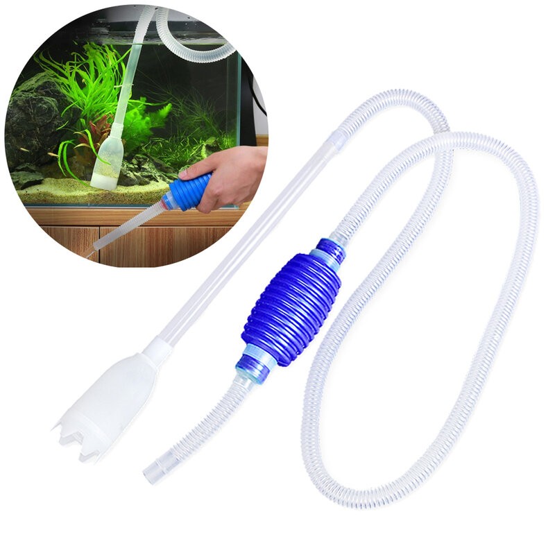 Bơm tay có van - không van thay nước bể cá tiện lợi